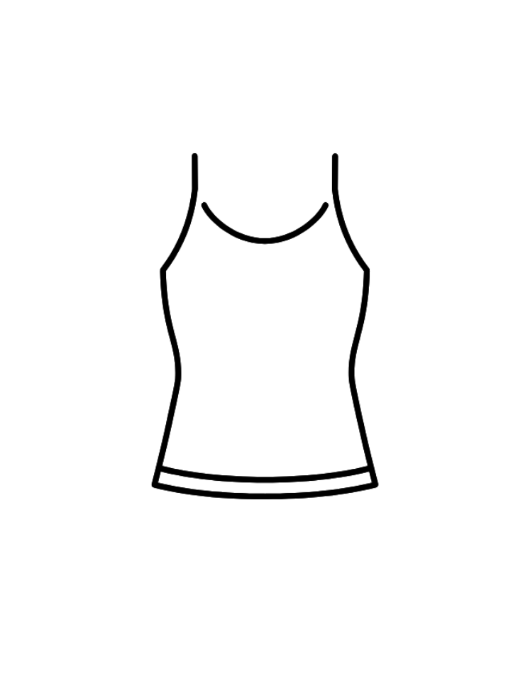 Grey Women Tank Top XS