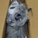 Westinghouse Electric Blanket Heated Throw, Super Cozy Soft Flannel 50"" x 60"" Heated Throw with 6 Fast Heating Levels & 2-10 Auto-Off, Machine Washable, ETL&FCC Certification, Light Grey