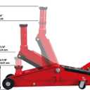 BIG RED T83006 Torin Hydraulic Trolley Service/Floor Jack with Extra Saddle (Fits: SUVs and Extended Height Trucks): 3 Ton (6,000 lb) Capacity, Red