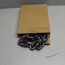 Zcaukya 2 Pcs Halloween Plastic Chain, 6 FT Halloween Props Fake Chains, Plastic Chain Links Creepy Costumes Accessories Haunted House Decor