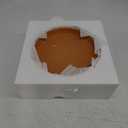 Yishang 10 Inch Large Terracotta Pot Plant Saucer - 3pcs Middle Round Plant Pot Saucers, Middle Clay Plant Tray Perfect for 8/9/10 Inch Flower Pot with Drainage Hole and Great for Indoor/Outdoor