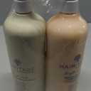 Hairitage Biotin + Castor Oil Shampoo and Conditioner Set Volume + Moisture Sulfate Free + Color Safe Women + Men Hydrating Repair Shampoo Conditioner, 21 FL Oz