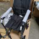 Drive Medical Lightweight Folding Transport Wheelchair - Reliable Mobility Support - Durable Steel Frame - Swing-Away Footrests - Compact Travel Design - Silver