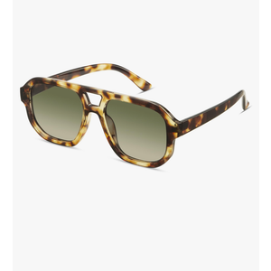 livho Trendy Polarized Square Aviator Sunglasses Women Men Square Eyewear Frame, Retro Sun Glasses for Women Men 2025 Shades