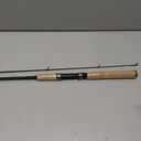 Shakespeare Micro 6'6" Spinning Rod, 2-Piece Fishing Rod, Graphite Composite Blank, Light Rod Power, Comfortable Full Cork Handle