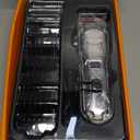 Oneisall Dog Clippers for Grooming for Thick Heavy Coats/Low Noise Rechargeable Cordless Pet Shaver with Stainless Steel Blade/Waterproof Dog Shaver for Dogs Pets and Animals (Sliver) (Silver)