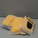 9PCS Costume Accessories Set Yellow Beanie Knit Hat Vintage Goggles Glasses Black Gloves for Cosplay, Halloween Costumes 2025