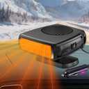 Car Heater - 12V 200W Portable Auto Heaters Defroster Windshield Defogger Automobile Windscreen Heater for Cars with Fast Heating & Cooling Window Defrosters with Ergonomic Handheld Design