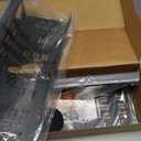 2 Pack Cable Management Under Desk Black, Cinati 32" Large Cable Management Tray, Under Desk Alloy Steel Wire Organizers, Cord Hider Tray for Office and Home - Tape or Screw Installation