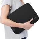 ARVOK 15 15.6 16 inch Laptop Sleeve Case, Water-Resistant Notebook Computer Pocket Tablet Briefcase Carrying Bag Pouch Skin Cover for HP/Dell/Lenovo/Asus/Acer, Black