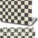 Hard Case Compatible with MacBook Air 13 inch 2020 2019 2018 Release M1 A2337 A2179 A1932, Plastic Hard Shell Protective Laptop Cover and Keyboard Skin for 13.3" MacBook Air, Checkerboard