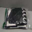 MUBIN Cotton Buffalo Plaid Rug 27.5 x 43 Inches Black and White Check Rugs Hand-Woven Indoor or Outdoor Rugs for Layered Door Mats Washable Carpet for Front Porch, Kitchen, Farmhouse, Entryway