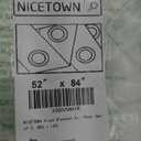 NICETOWN Black Blackout Curtains for Bedroom 84 inches Long - Light Reducing Thermal Insulated Solid Grommet Curtains/Panels/Drapes for Living Room (Set of 2, W52 x L84) (52"W x 84"L (Pack of 2))