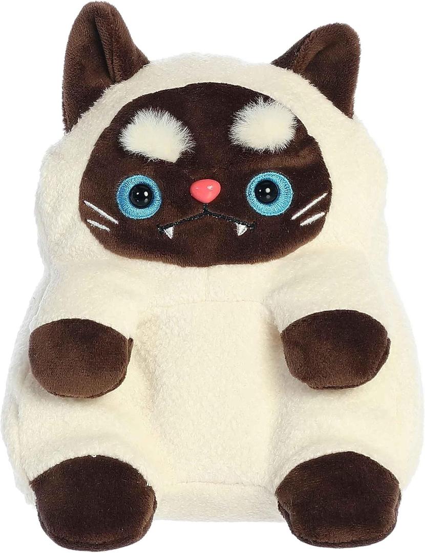Aurora Playful Mewmews Sherlock Stuffed Animal - Adorable Companions - Endless Play Possibilities - Brown 7 Inches