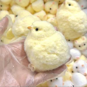 Handmade Chick Squeeze Toys Ultra Soft Squishy Fidget Toys Silicone Squishies Toys for Stress Relief ( Chicken ) (1pcs)