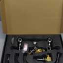 Wall Mount Faucet 8 Inch Center Commercial Kitchen Faucet, 12 Inches Swivel Spout Wall Mounted Restaurant Sink Faucets 2 Handle Commercial Faucets for Laundry Utility (Polished, 12")