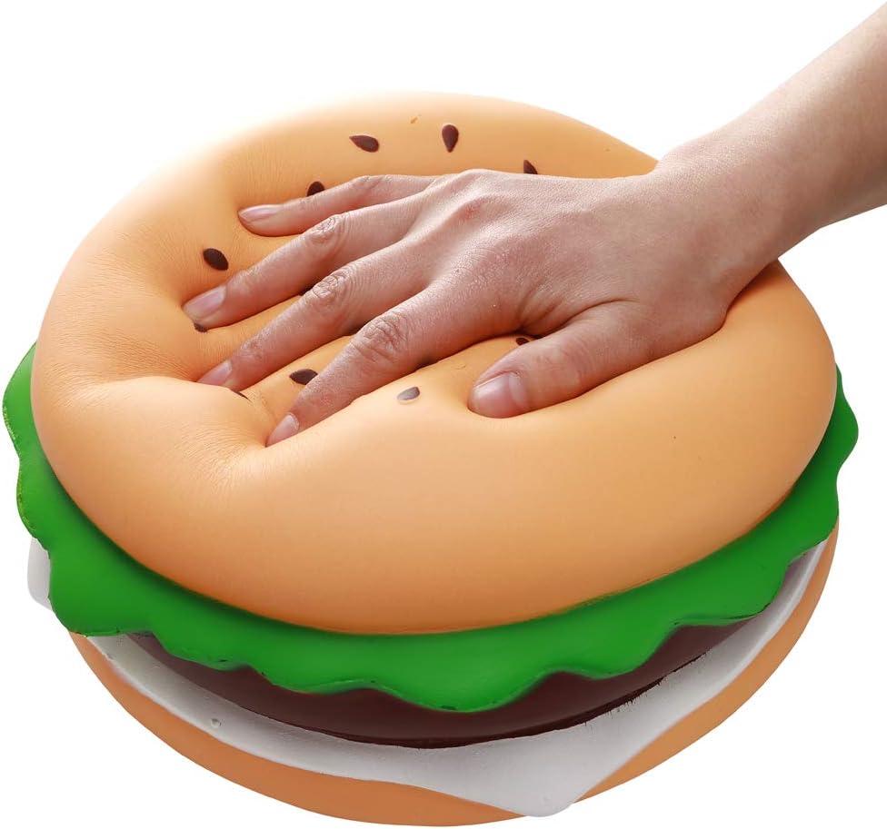 10" inch Jumbo squishies slow rising squishies slow rise squishy hamburger squishy giant scented squishies kawaii stress relief Toys decompression squeeze toys novelty gifts for kids party adults