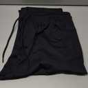 Men's Athletic Performance Quick Dry Breathable Tapered Jogger Sweatpant with Pockets, Size L