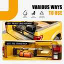 Truck Bed Divider Compatible with 2015-2026 Ford F150 | Adjustable Truck Bed Organizer, Cargo Divider Trunk Organizer Replacement for 2025 F150 Accessories, Luggage Divider