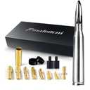 Chrome Bullet Antenna 50 Cal Bullet Car Truck Antenna Truck Accessories Silverado 1500 F150 F250 F350 Ram 1500 GMC Sierra 1500 Ranger Short Replacement Antena (Chrome, 5.5inch)