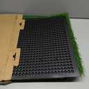 LOOBANI Dog Grass Pad with Tray - Dog Litter Box - Indoor Potty for Apartment and Patio Training - with 2 Packs Grass Pee Pads for Replacement, 2025 Inch