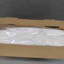 Twin XL Mattress Topper Cover 3-4 Inch, Removable Viscose Made From Bamboo Zippered Cover for Latex Topper, Extra Long Protector With Straps