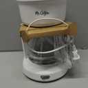 Mr. Coffee 2134286 ® 5Cup Mini Brew Switch Coffee Maker, White