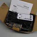 Voice Controlled Christmas Lights, 99 FT 300 LED String Lights, Indoor Outdoor with Remote, 12 Modes 3 Timers, Dimmable Waterproof Twinkle Lights for Xmas Tree Party Decorations, Multicolor