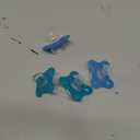 MAM Comfort Baby Pacifiers 0-3 Months Newborns, Lightweight One-Piece Full Silicone Binky, BPA-Free Nipple, Easy to Clean Pacifier, Best for Breastfed Babies, 4 Count, Made in Europe (Ice water/Sapphire)