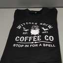Witches Brew Coffee Co halloween stop for a spell since 1692 T-Shirt S