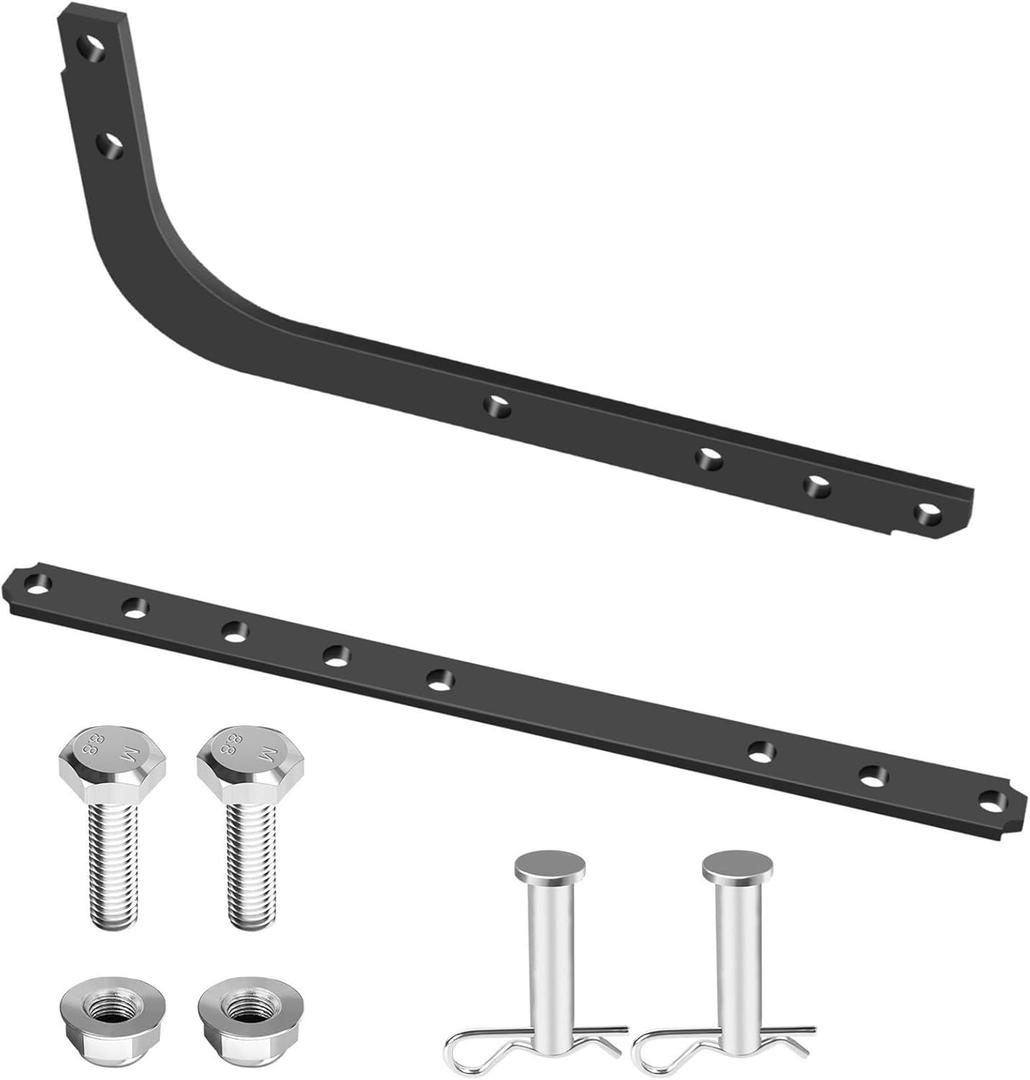 Garage Door Openers 26012D Straight Arm, 26013D Curved Arm, Replacement for Genie Garage Door Opener Parts, Garage Door Opener Arm, Fit for Models 1028, 2028, 3024, 4024, 3022, 3042, 4022, 4042