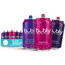 bubly Sparkling Water, Triple Berry Variety Pack, 12 fl oz Cans (18 Pack) (EXP 08/04/26)