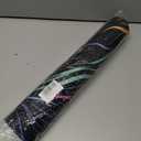 Benvo Extended Mouse Pad with Stitched Edges Extra Large Gaming Mousepads with Non-Slip Rubber Base and Micro-Weave Cloth Desk Mat for Gamer Office Home(35.4x15.7 inch, Colorful Star Line)