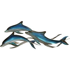 T.I. Design Metal Dolphin Trio