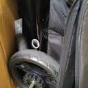 Wagon Stroller Outdoor for 2 Kids - Double Toddlers Stroller with Canopy & Removable Seat Pads, 2 Seater Push Pull Wagon One-Hand Fold, Shock-Absorbent Wheels & Safety Harness, Black