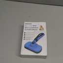 Swihauk Self Cleaning Slicker Brush - Skin Friendly Deshedding Grooming Tool for Dogs & Cats, Suitable for Shedding & Haired Pets, with Pet Supplies Accessories, Blue