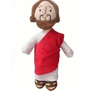 Abawaka Jesus Plush 14" Jesus Stuffed Doll Christian Plush Toy Religious Easter for Kids Boys Girls