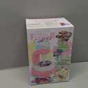 BOIMOES Mini Fabric Flower Press Sewing Machine Toy Kit for Kids Beginners, DIY Paper Bouquets Manual Sewing Kit, Creative Arts & Crafts Making Toy Gift for 4-8 Year Old Girls Boys