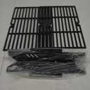 Criditpid Grill Replacement Parts for Dyna Glo DGF350CSP DGF350CSP-D 2 Burner Grill, Replacement for Dyna-Glo DGF350CSP Grates, Grill Heat Tents & Grill Grate Kit for Dyna Glo Heat Tent DGF350CSP