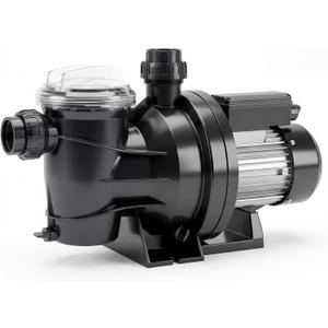In/Above Ground Pool Pump High Flow Self Primming Swimming Pool Pump, 115V High Efficiency Pump for Above Ground Pools Pond Hot Tubs Spas, 7FT Power Cord, Quiet Operation (1.1 HP, 3962 GPH)