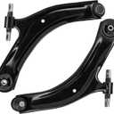 Front Lower Control Arms with Ball Joints for Nissan Rogue 2.5L 2008-2013 08 09 10 11 12 13, for Nissan Rogue Select 2.5L 2014-2015 14 15, Passenger & Driver Side Suspension Kit MS30194 MS30195, 2PCS