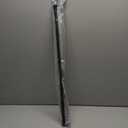 Kenney KN634 Rogers Twist & Fit No Tools Easy to Install Tension Curtain Rod, 28-48" Adjustable Length, Black Finish, 5/8" Diameter Steel Tube