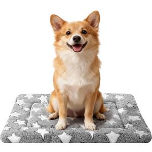 Dog Bed Mat - Comfortable Kennel Pad, Multi-Purpose Crate Bed & Mat for Dogs & Cats  Soft Crate Pad for Dog & Cat (Gray, M(30"x20"x1.5"))