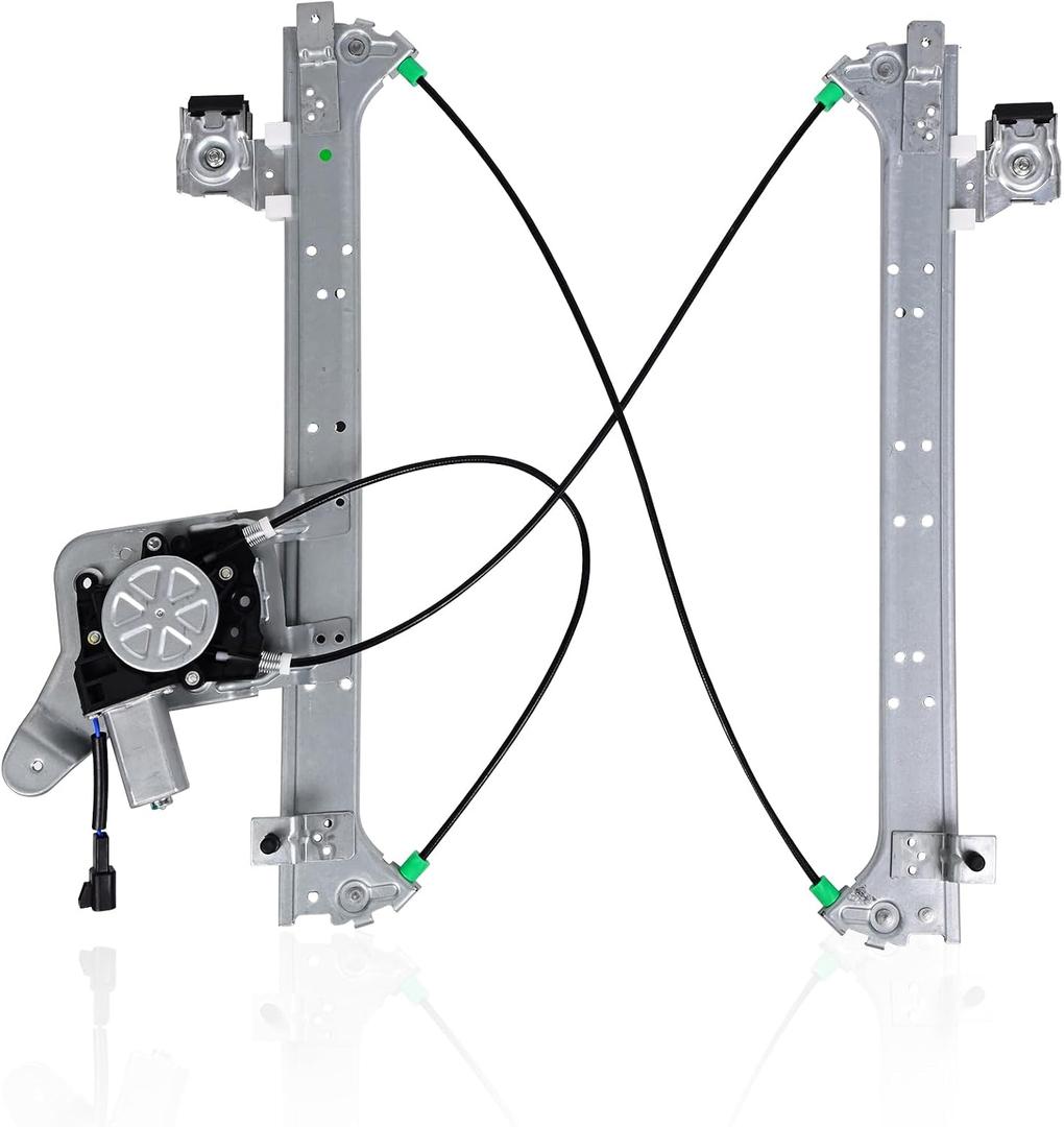 Power Window Regulator with Motor Assembly 741-579 Rear Right Passenger Side Window Motor Compatible with Select 2000-2007 Cadillac Escalade/Chevy Avalanche Silverado Tahoe/GMC Sierra Yukon