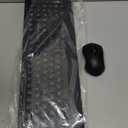 Wireless Keyboard and Mouse Combo, Full Size Quiet Key Computer Keyboard and Cordless Mice with 3 DPI Adjustable, 2.4G Lag-Free, Long Battery Life, Compatible with Windows and Mac Systems