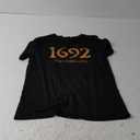 1692 They Missed One Halloween T-Shirt for Women Salem Witch Shirts Halloween Hocus Pocus Short Sleeve Tee Tops (X-Large, Black)