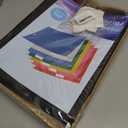 Hanging File Folders,25 Pack Letter Size Black Hanging File Folders with 1/5-Cut Tabs,11 Point Paper Stock,Bulk for Filing Cabinet