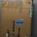 24x24 Picture Frame Gold with 20x20 Mat, Display Photo 20x20 with Mat or 24 x 24 Without Mat, Wall Hanging Large 24x24 Poster Frame with Shatter Resistant Plexiglass, Gold