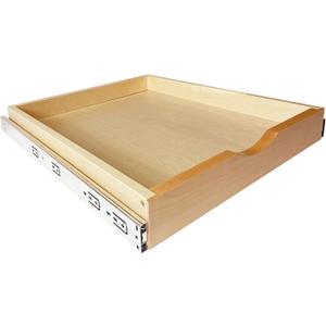 Pull Out Drawers for Cabinet,Wood Slide Out Cabinet Organizer and Storage,Cabinet Kitchen Drawers Slide Out Shelves, Pull Out Shelves in Kitchen,Pantry,Bathroom with Soft Close,14"W x 21"D x 3"H (Side Mount)