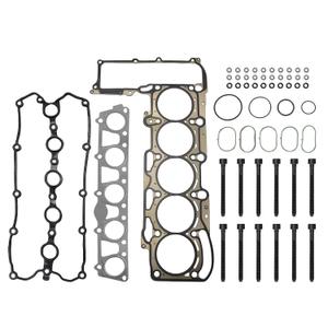 Head Gasket Set with Bolts, 2.5L, for Volkswagen Beetle 2006-2010, for Beetle 2012-2014, for Golf 2010-2014, for Jetta 2005-2014, for Rabbit 2006-2009, 2.5L, OE HS26388PT,HSVW21,HS54698(54pcs)